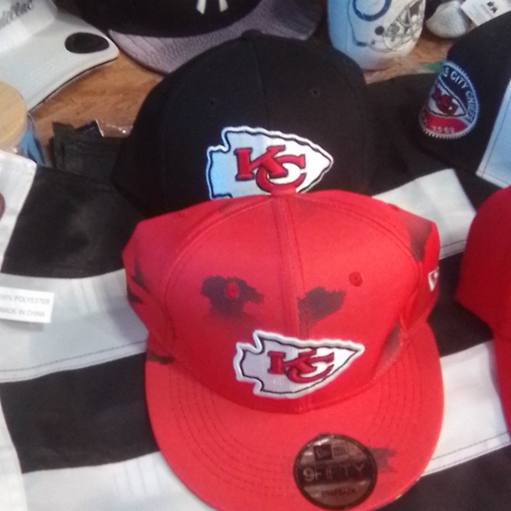 NFL Red KC Chiefs Cap